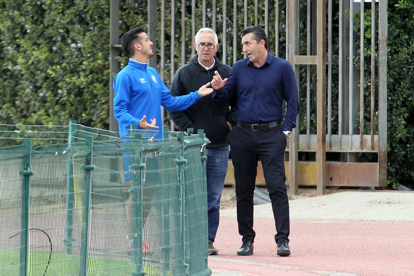 Primer entrenamiento de Josu Uribe con el Xerez DFC
