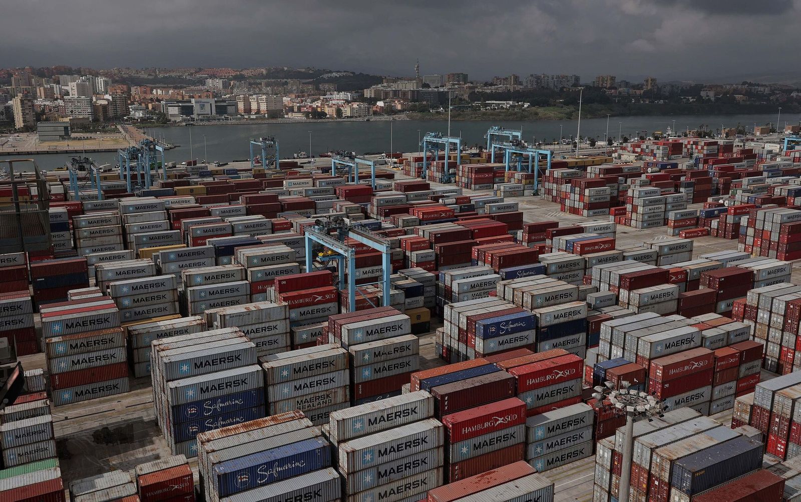 Contenedores en APM Terminals Algeciras