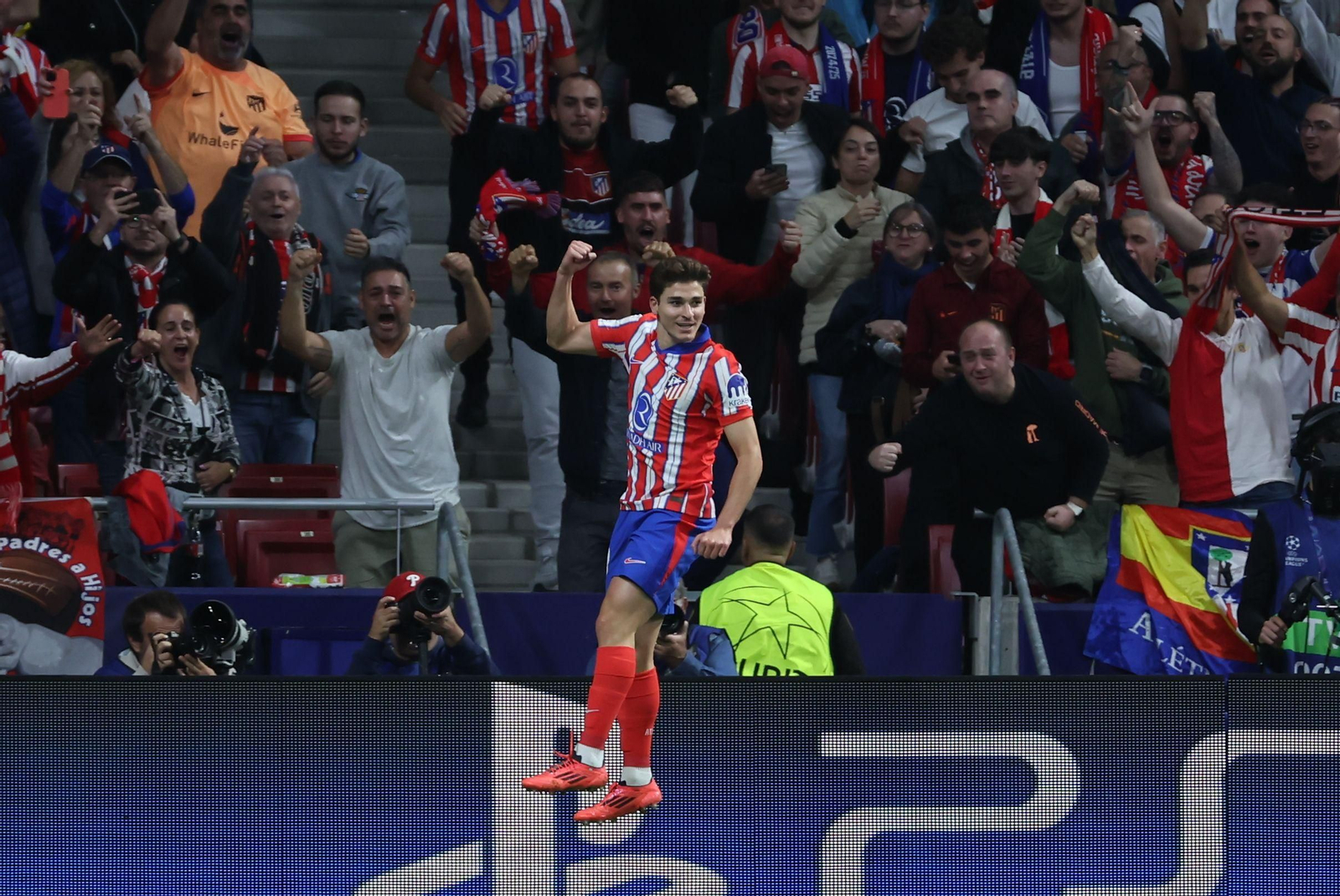 Las mejores imágenes del Atlético de Madrid en su duelo contra el Lille