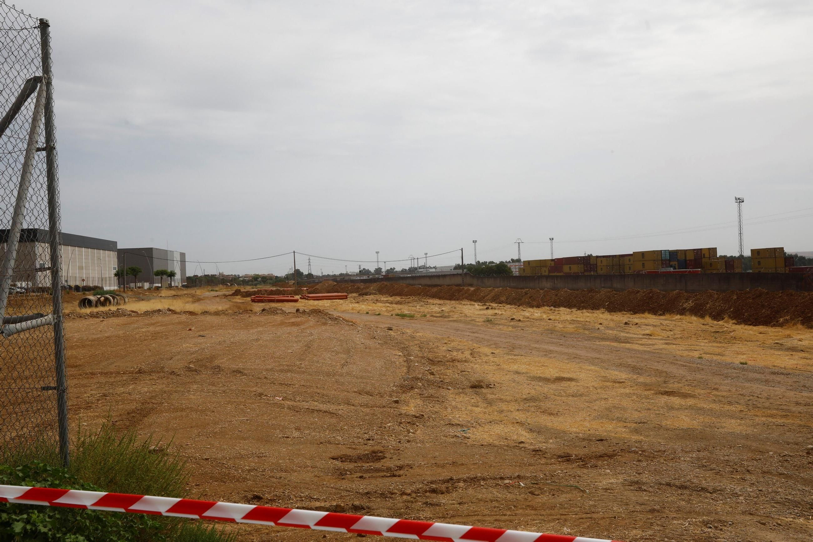 El inicio de las obras de la tercera fase del parque logístico de Córdoba, en imágenes