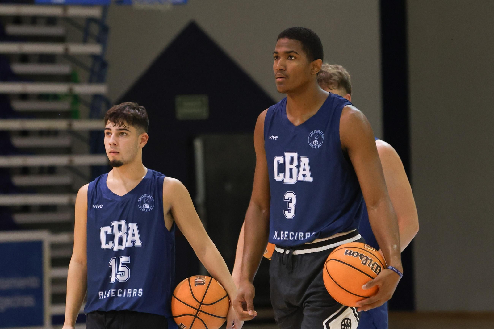 Las fotos del primer entrenamiento de pretemporada del Club Baloncesto Algeciras