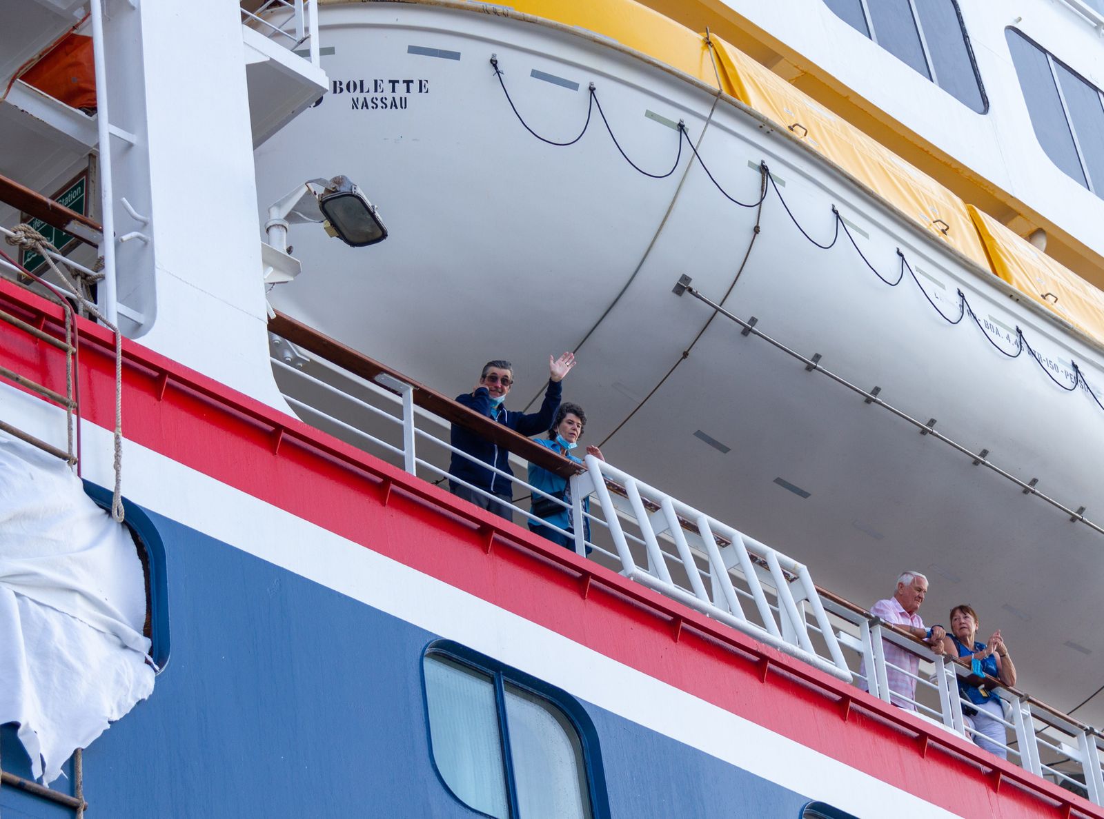 Así ha sido la llegada de los primeros cruceristas al Puerto de Motril tras el parón pandémico