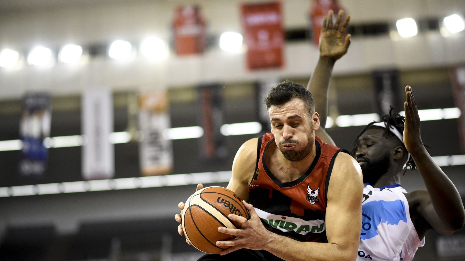 Bortolussi, en un encuentro de la pasada temporada.