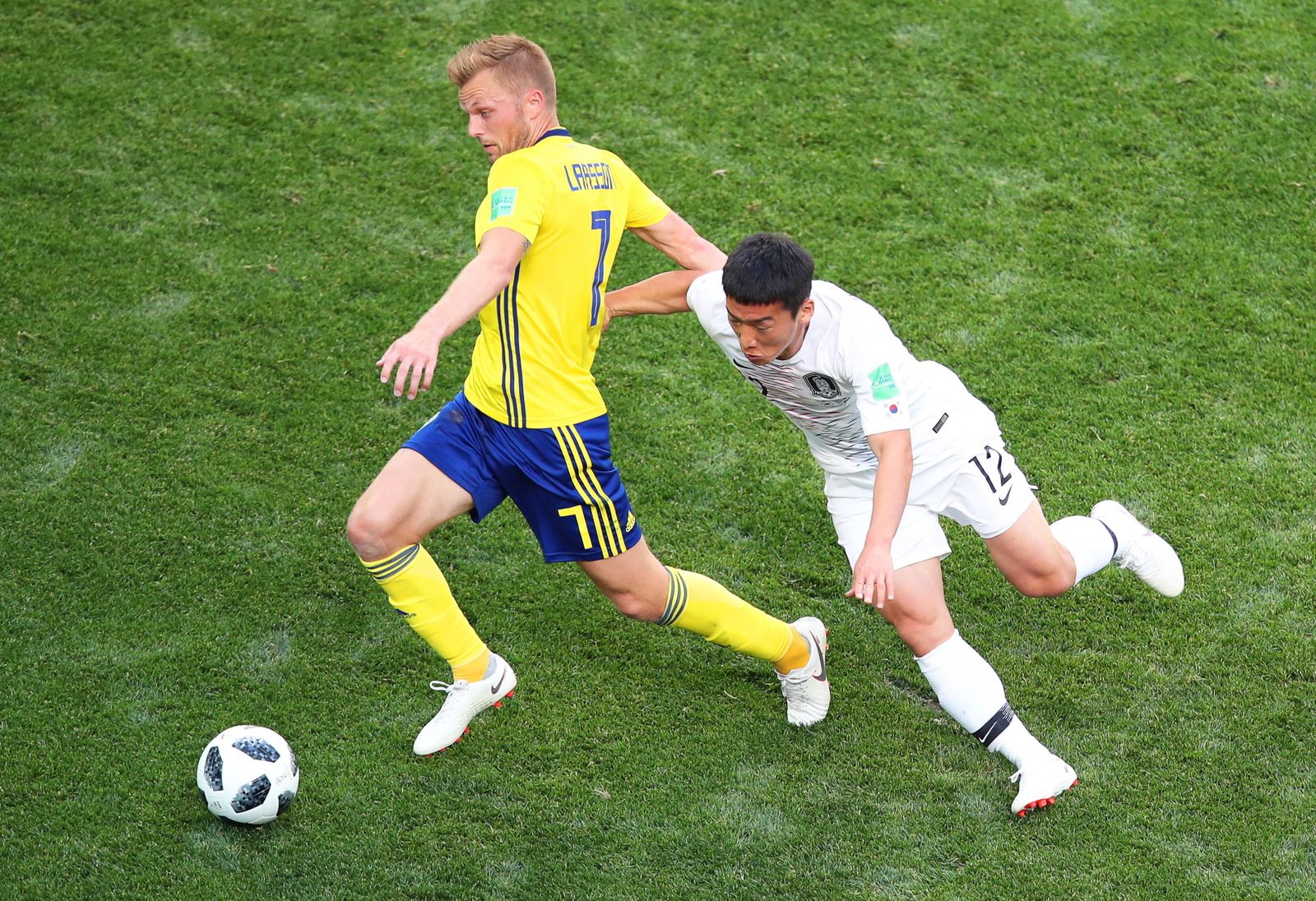 Las imágenes del Suecia-Corea del Sur