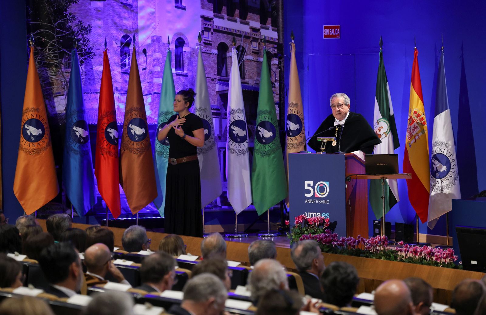 Apertura oficial del curso en la Universidad de Málaga en imágenes