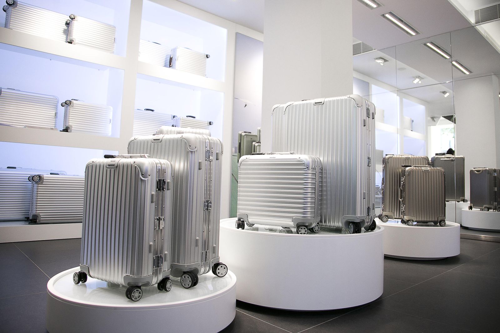 Vista del interior de la tienda que posee esta empresa en Madrid.