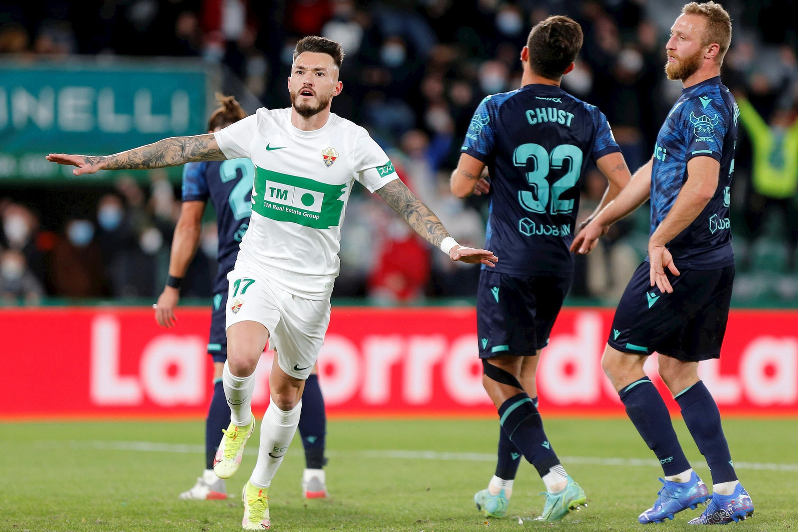 Los franjiverdes ya vencieron esta temporada al Cádiz en el Martínez Valero.