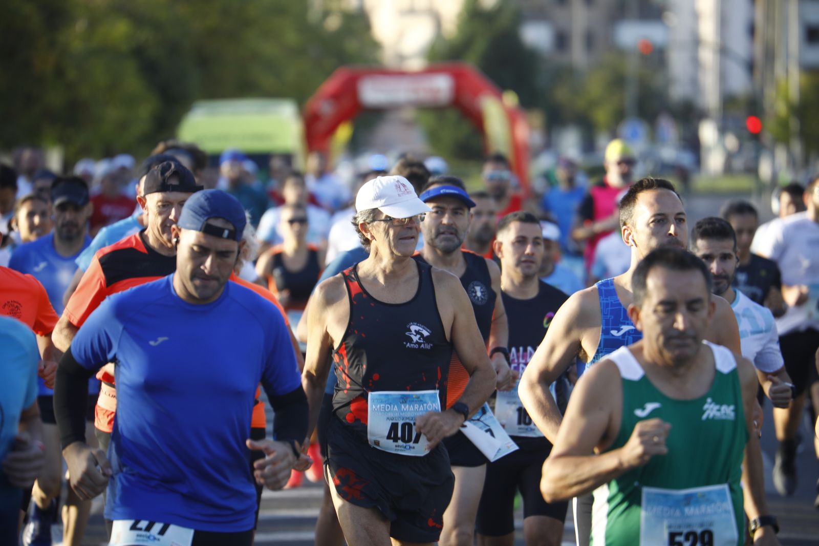 La XXXVI Media Maratón Córdoba-Almodóvar del Río, en imágenes