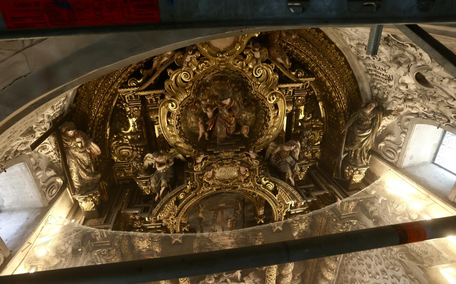 Obras en la Iglesia de La Caridad