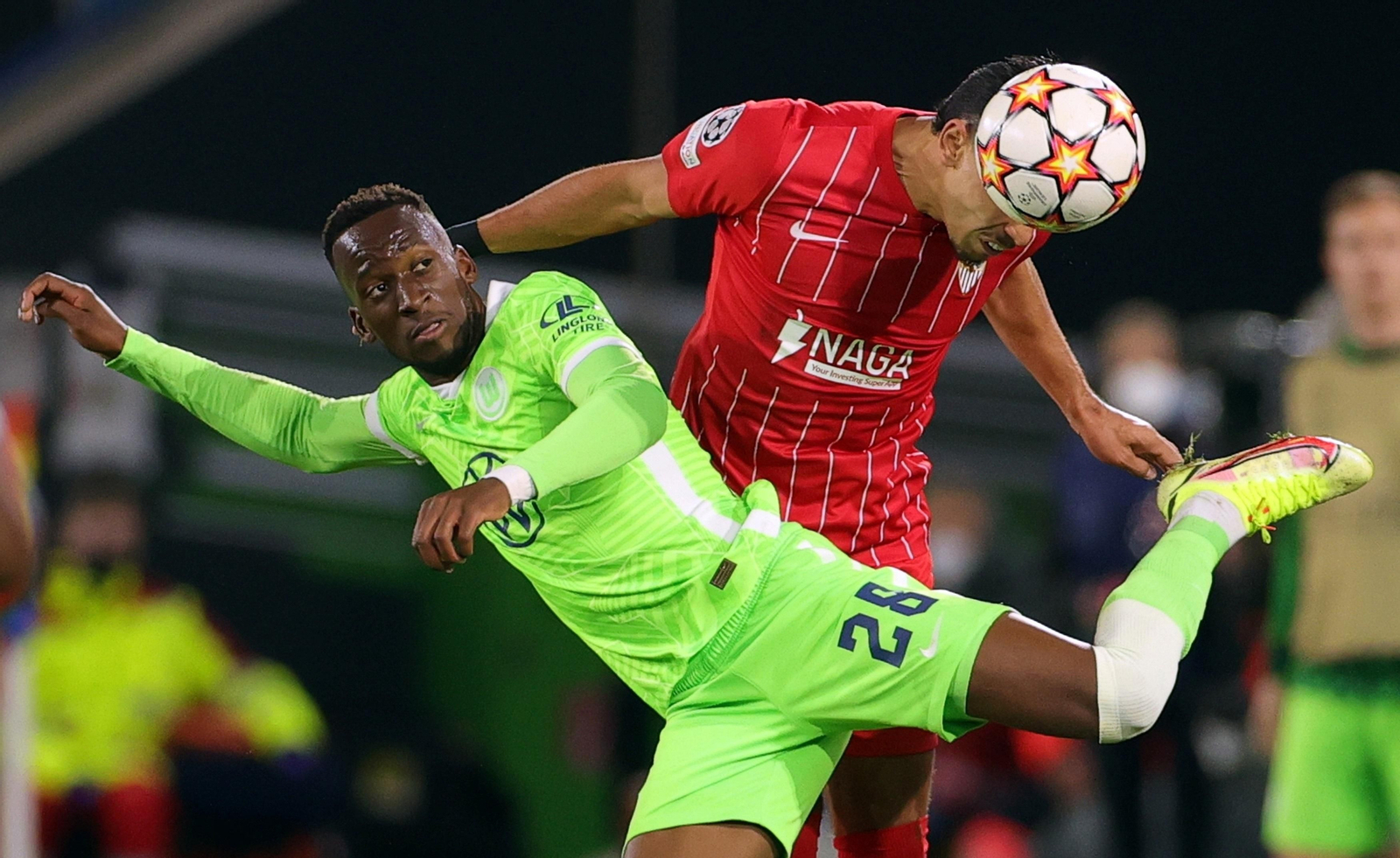 Las imágenes del Wolfsburgo-Sevilla