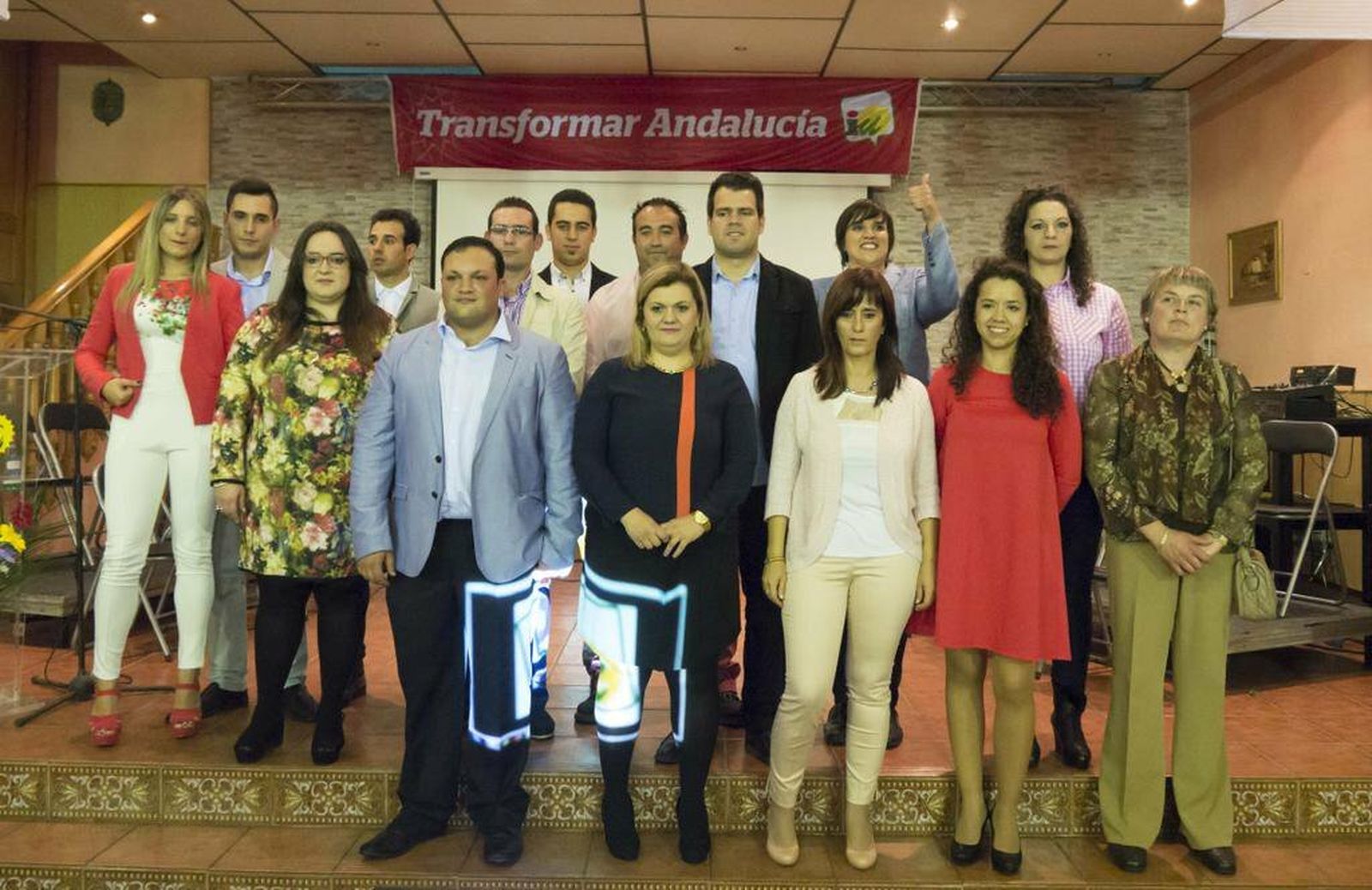 Francisco García,  alcalde de Pinos Puente