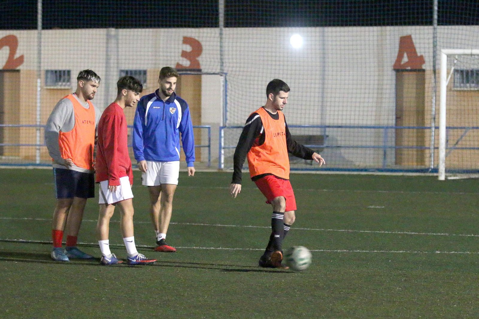 Fotogalería del tándem Crusat&Edu Fenoy como entrenadores del Sporting de Almería