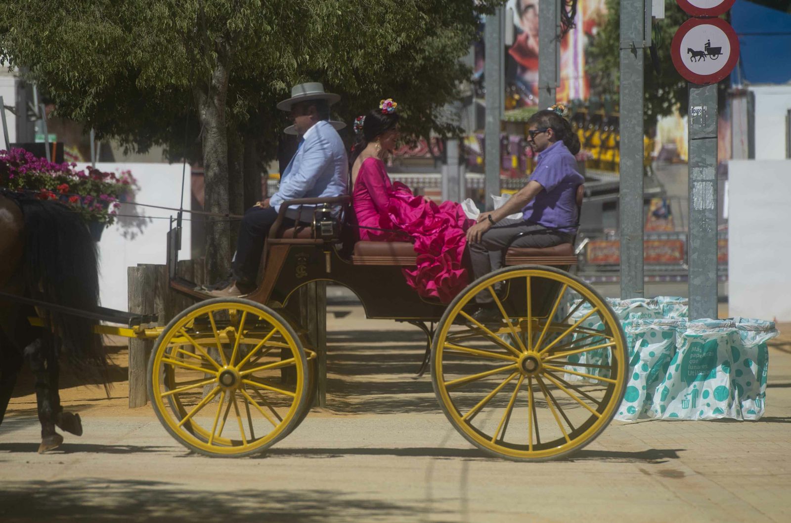 Las fotografías del jueves de Feria
