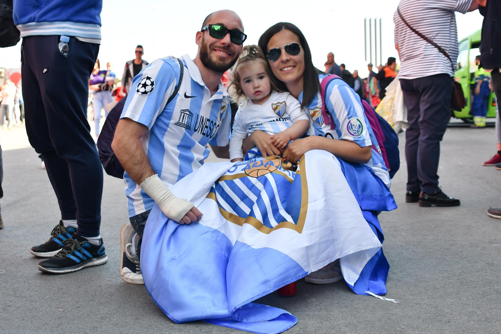Las imágenes del Nàstic-Málaga