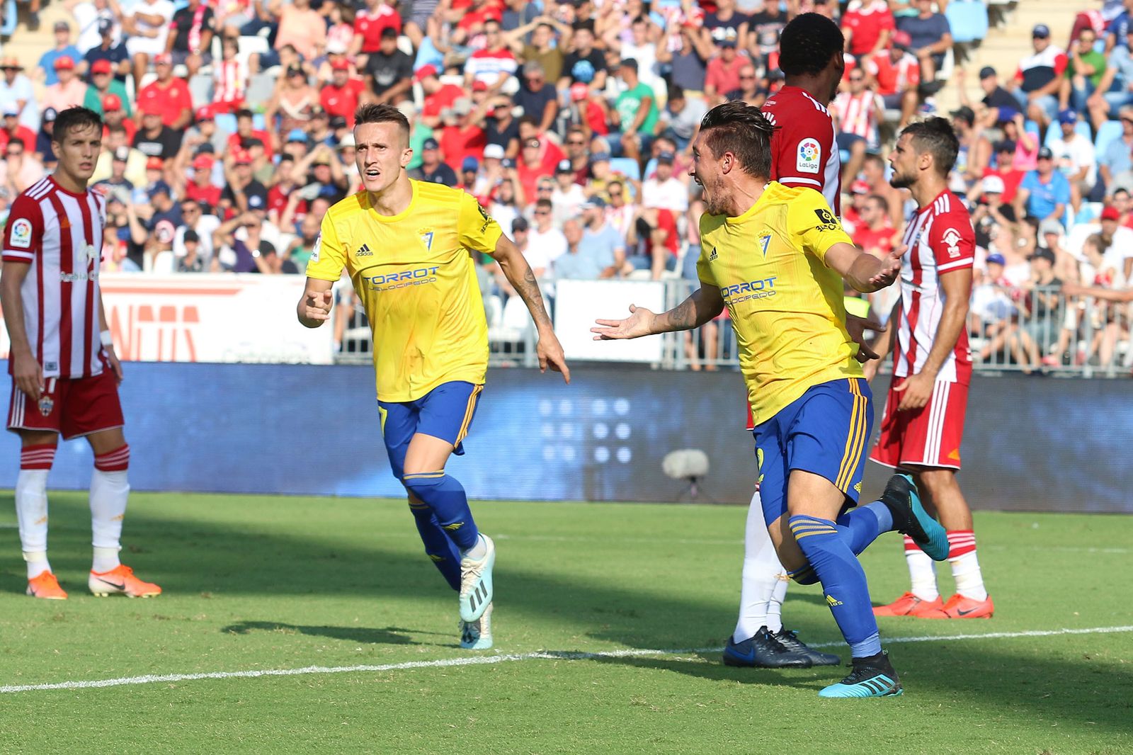 Las imágenes del UD ALMERÍA-CÁDIZ CF