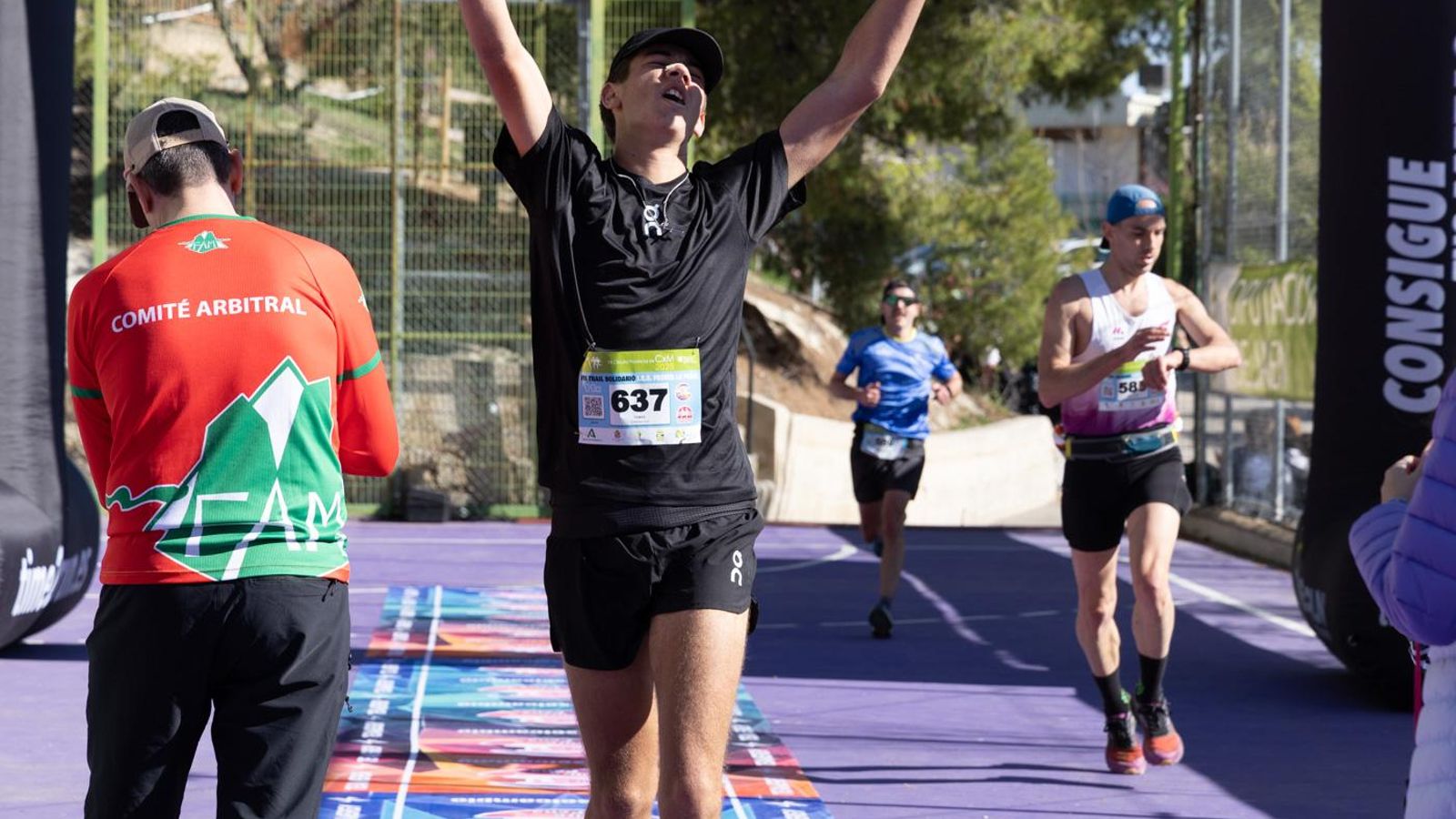 En imágenes: kilómetros para la esperanza de Celia en el CxM Trail Solidario IES Fuente de la Peña (I)