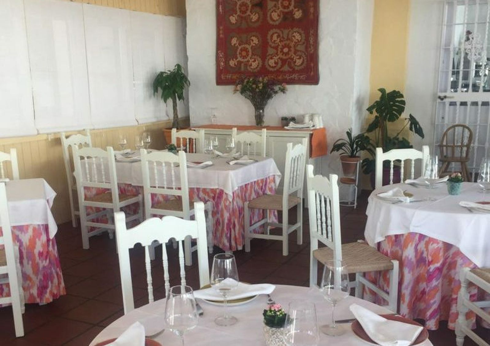 El comedor del nuevo restaurante La Atalaya de María