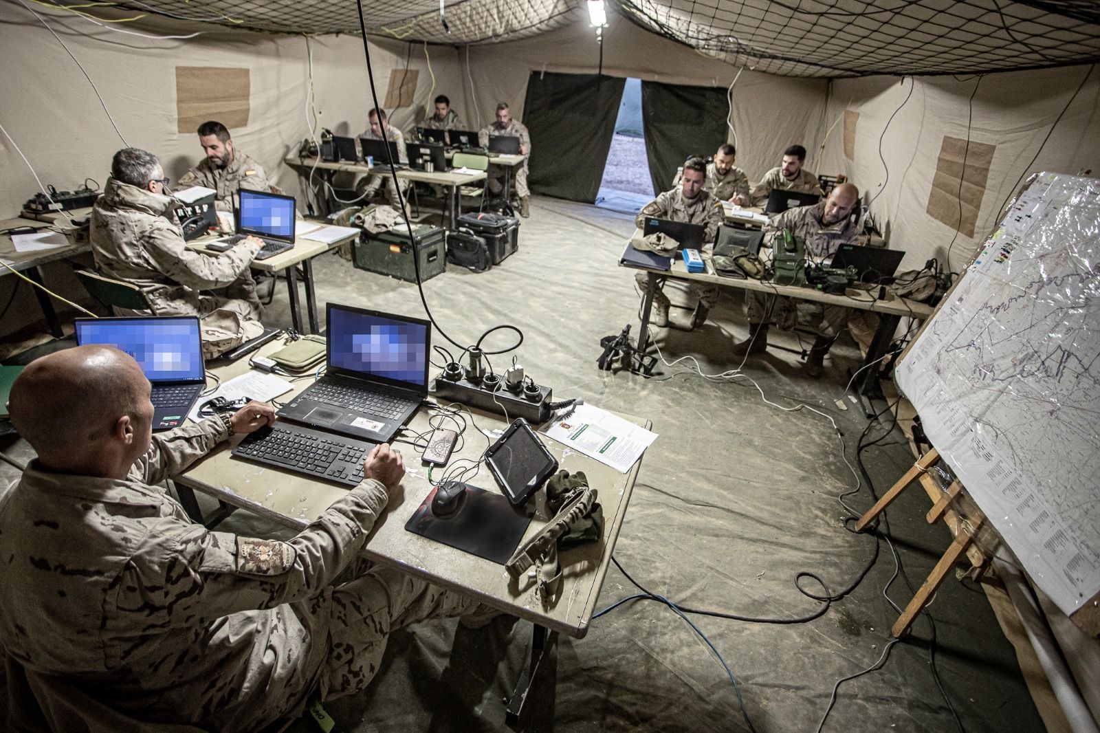 Infantería de Marina: Imágenes de las maniobras FTX del Tercio de Armada de San Fernando en Albacete