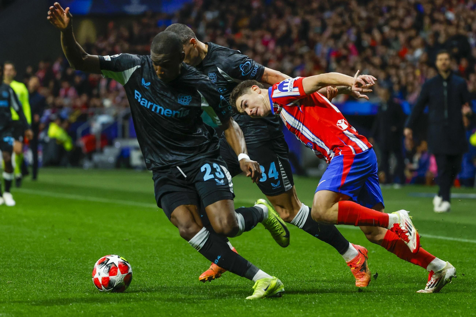 Las fotos del Atlético de Madrid - Bayer Leverkusen