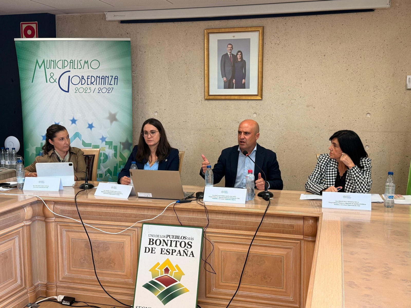 José Antonio García durante las jornadas.