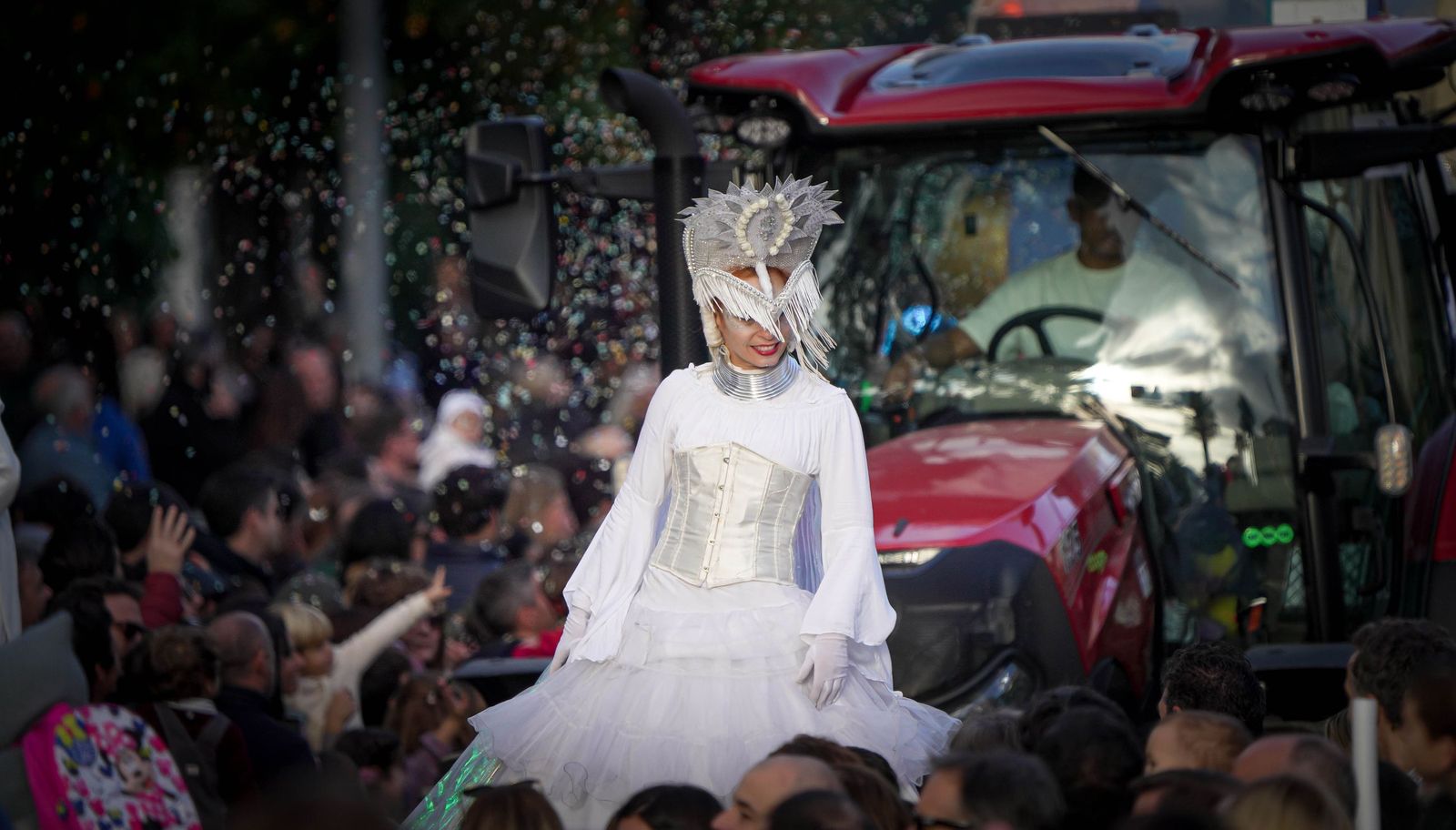 Imágenes de la cabalgata de Reyes Magos en Jerez