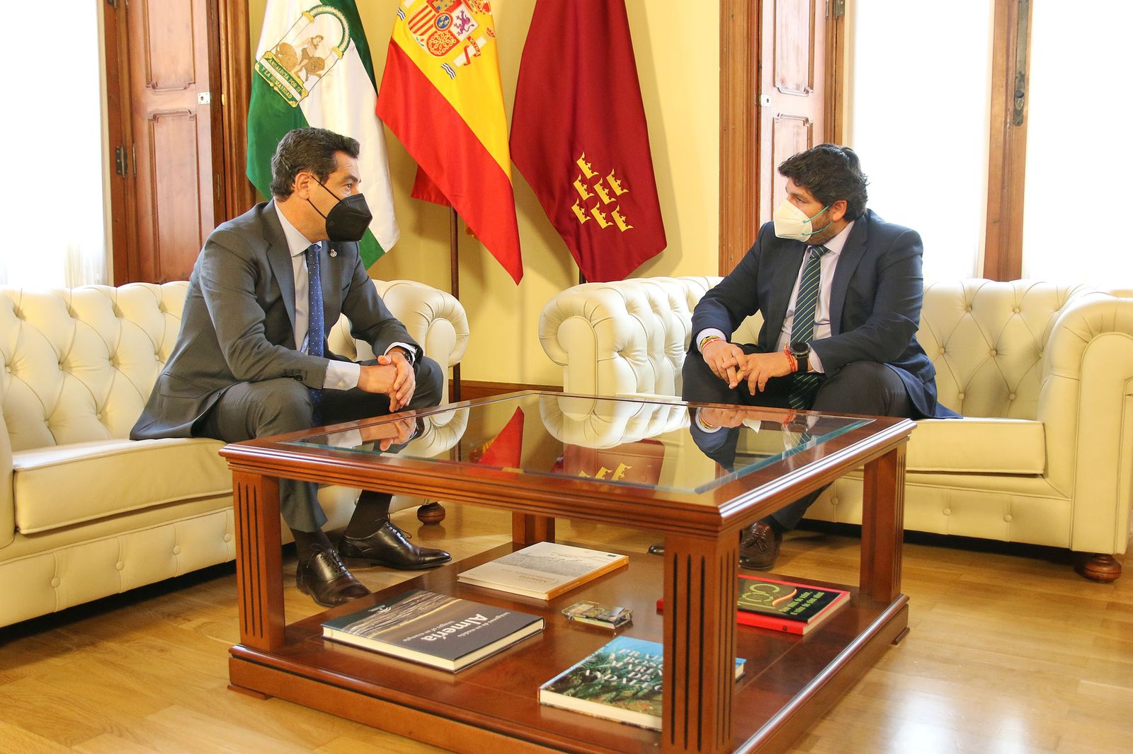Fotogalería del acuerdo entre Andalucía y Murcia para la defensa del Trasvase Tajo-Segura