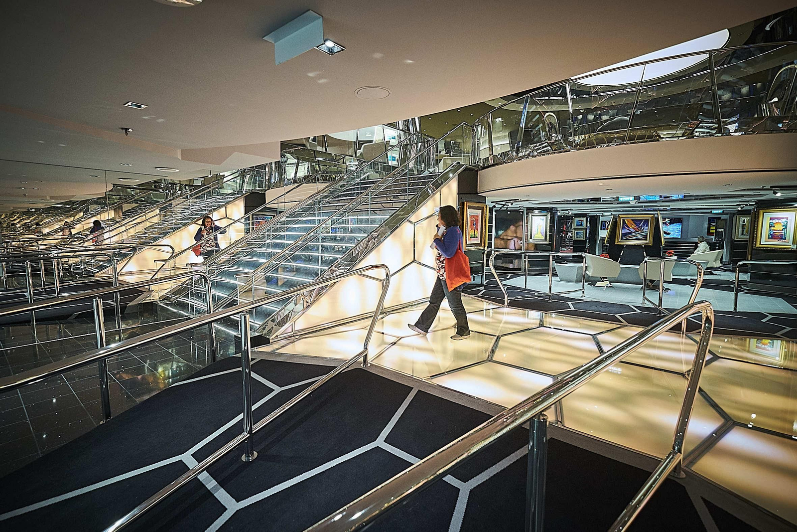 Primera escala en Cádiz del crucero MSC Seaside