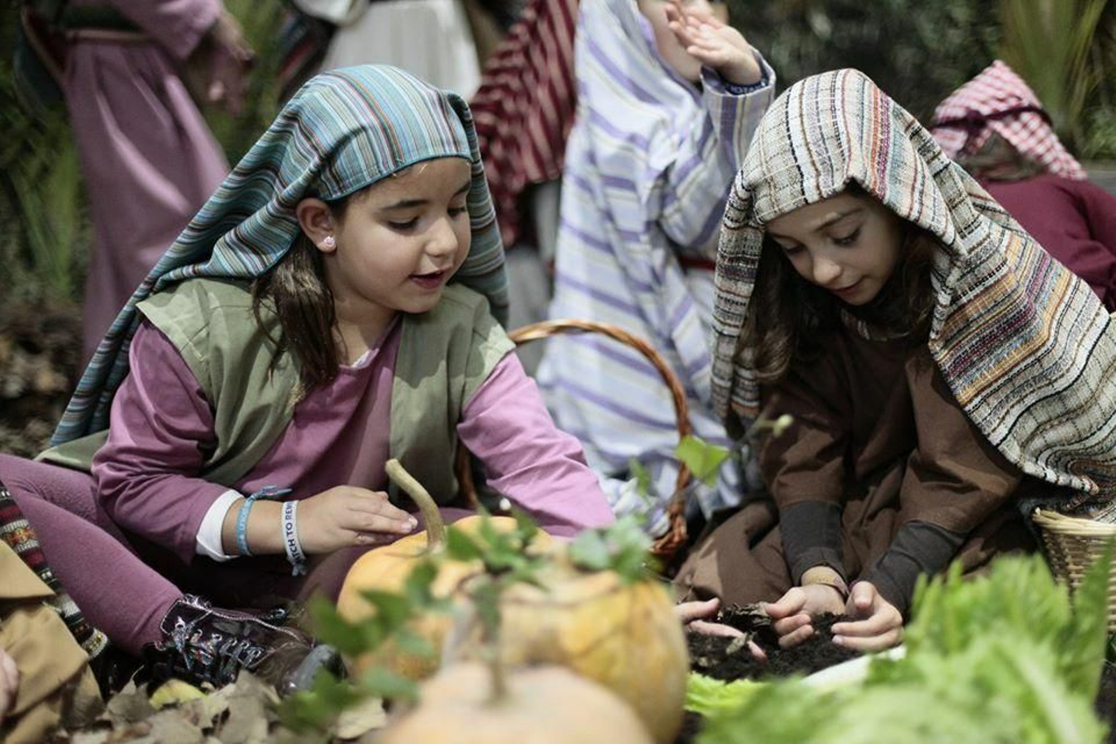 Belén Viviente en el LAUDE Altillo School
