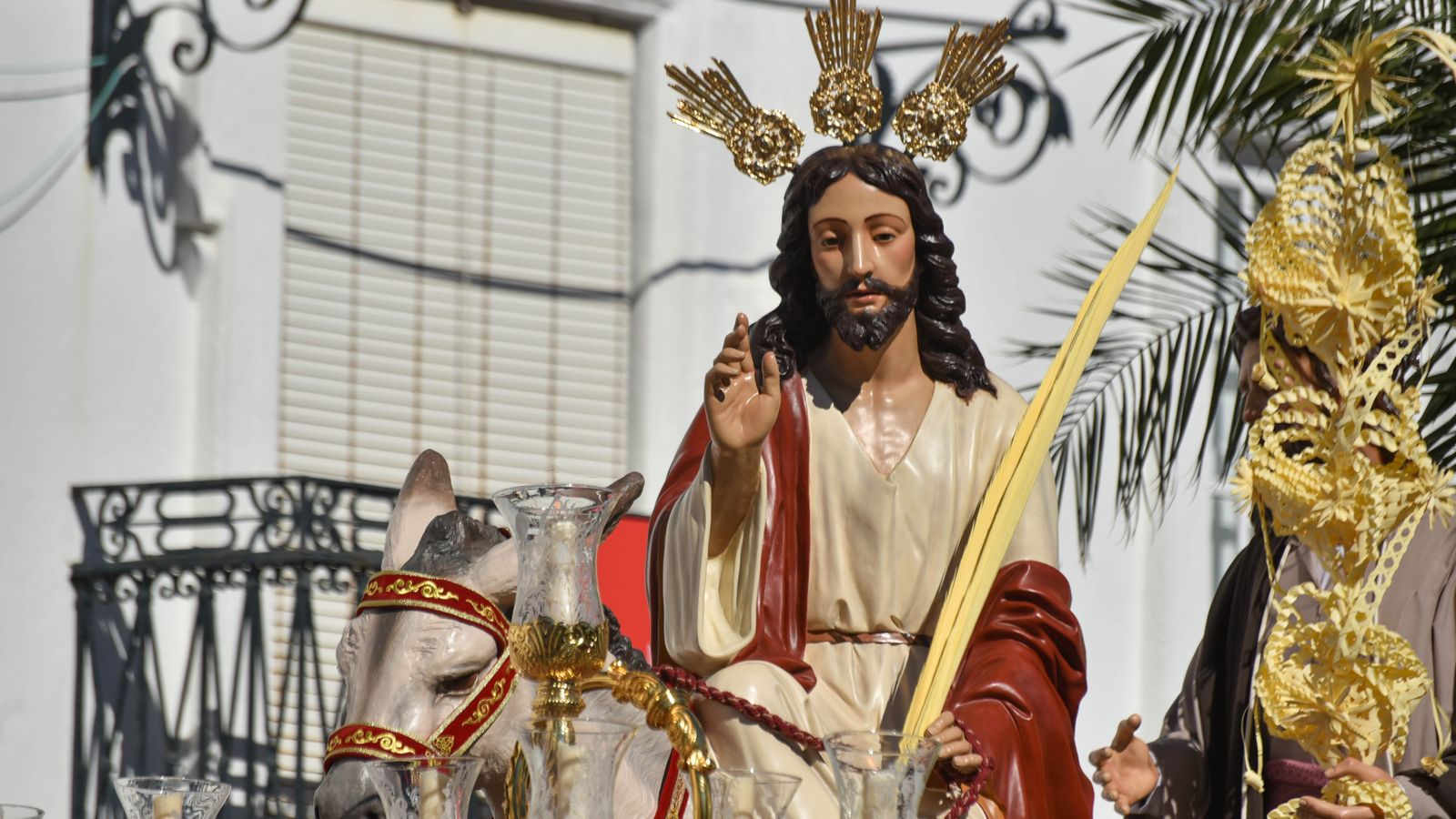 Fotos del Domingo de Ramos en Los Barrios: Borriquita y María Santisima de la Estrella
