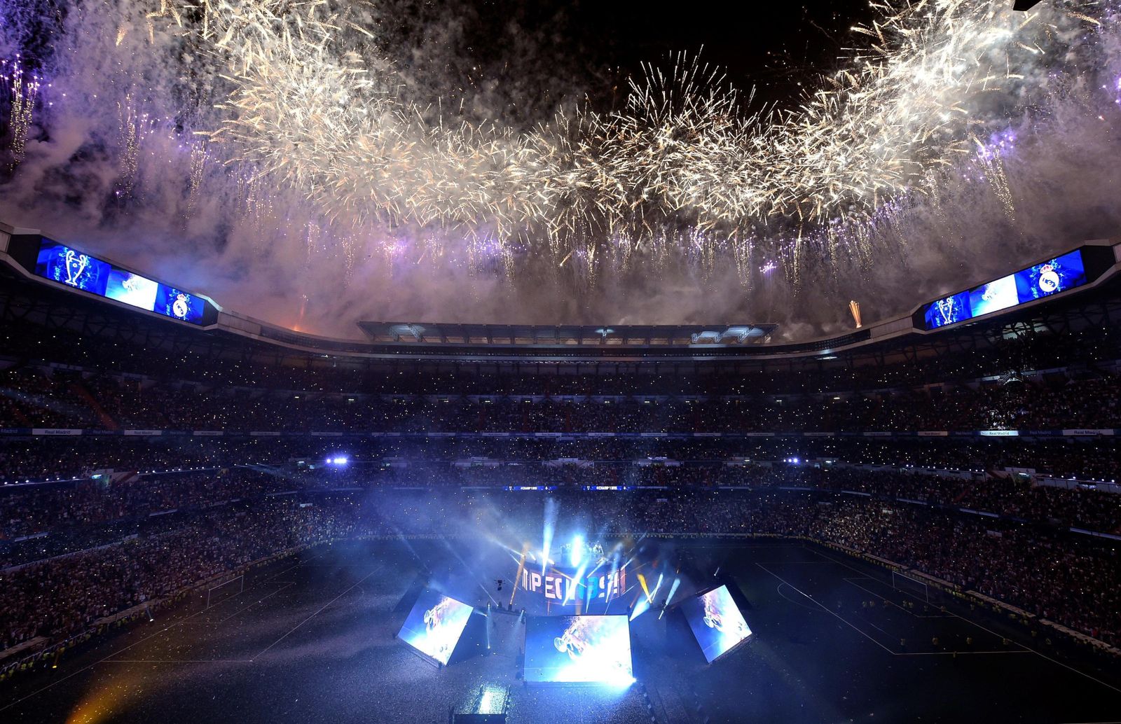 El Real Madrid celebra su decimotercera Champions