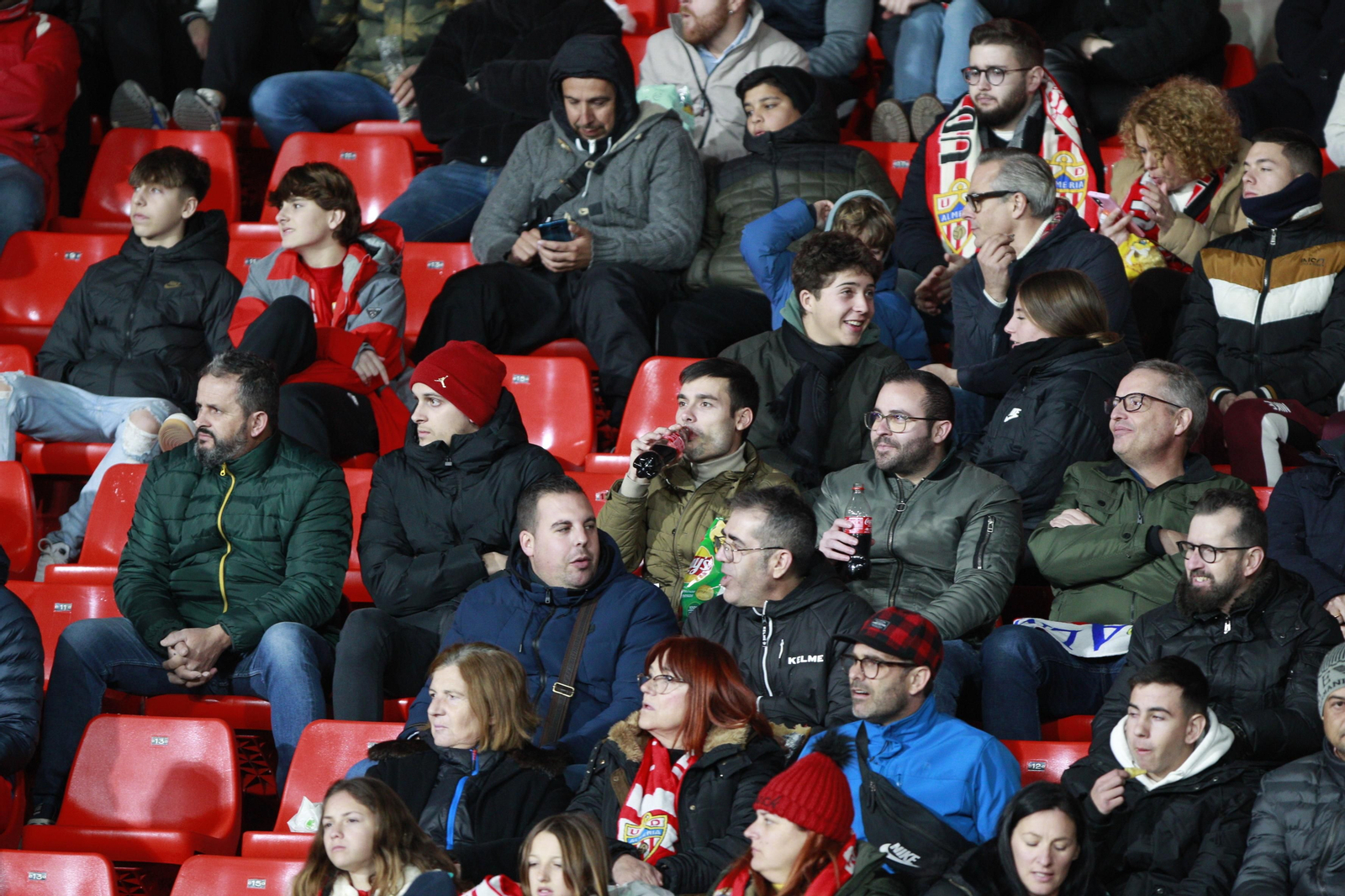 Imágenes del partido U.D. Almería-R.C.D. Espanyol