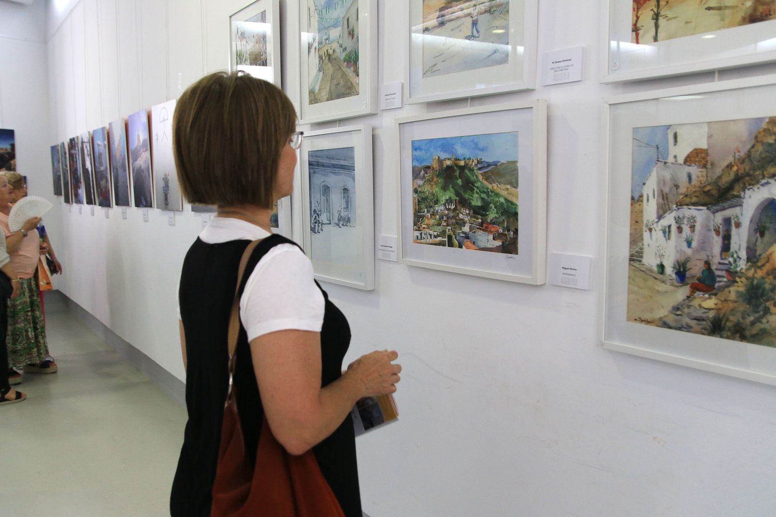 Exposición de acuarela y fotografía del Foro Almería Centro