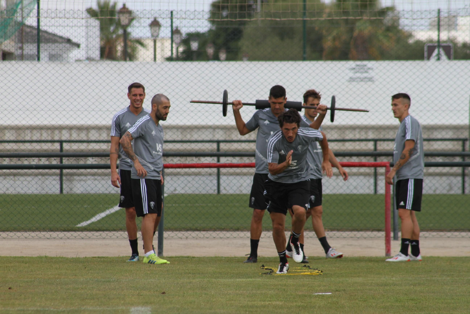 'Pacha' Espino, durante la sesión.