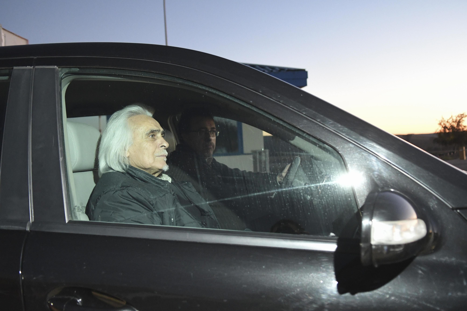 Rafael Gómez entra en la cárcel de Alcolea.