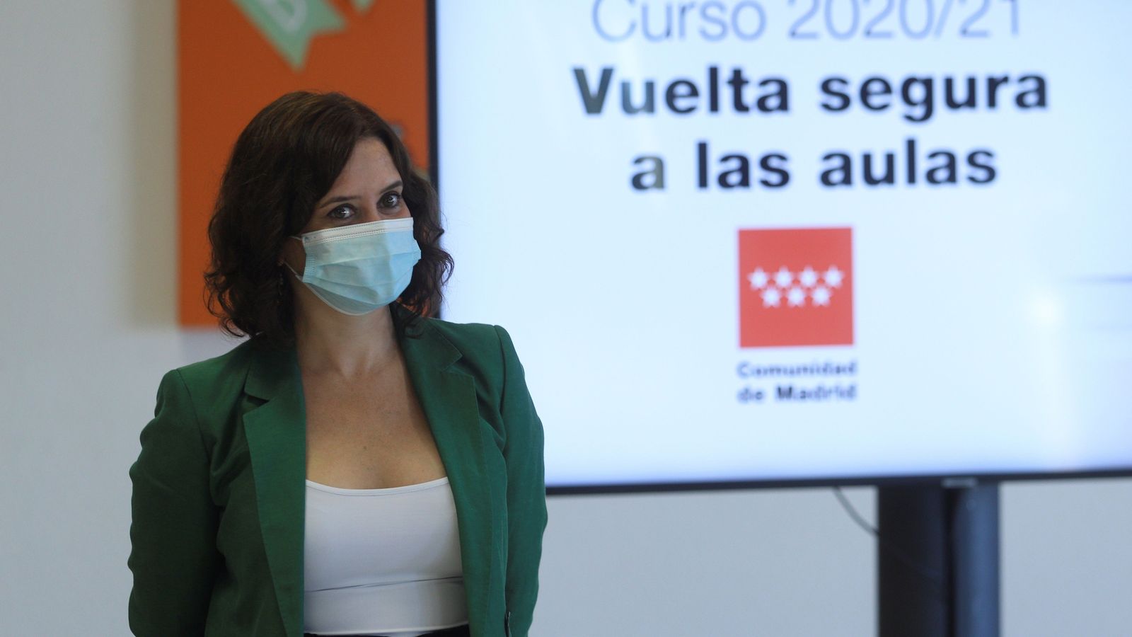 La presidenta de la Comunidad de Madrid, Isabel Diaz Ayuso.