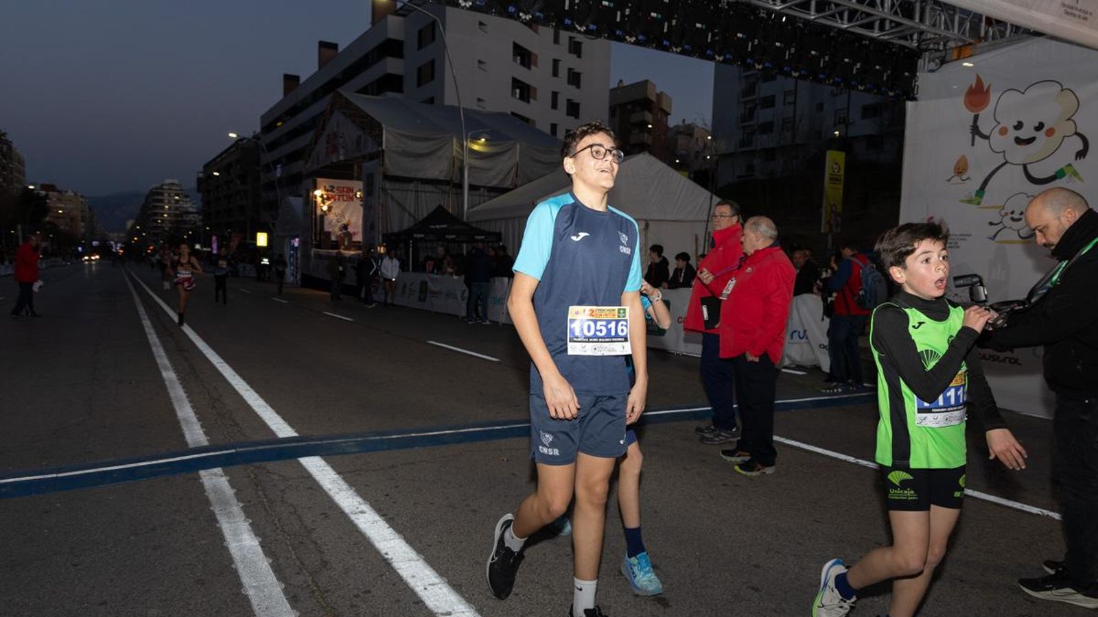 En imágenes: Las promesas del atletismo brillan en la Carrera Infantil de San Antón 2025