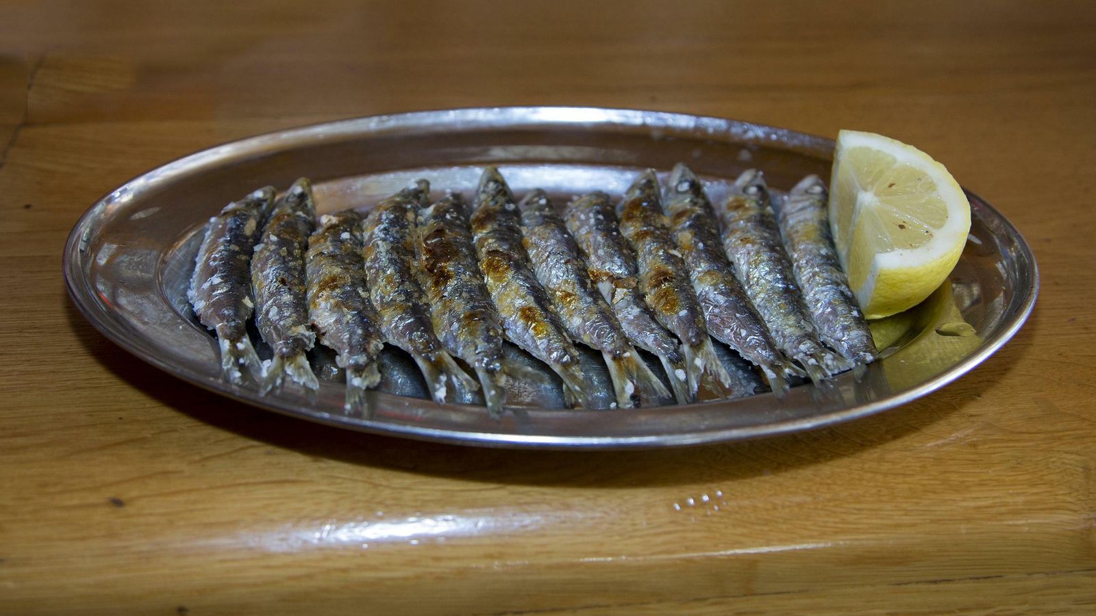 Espetos de sardinas.