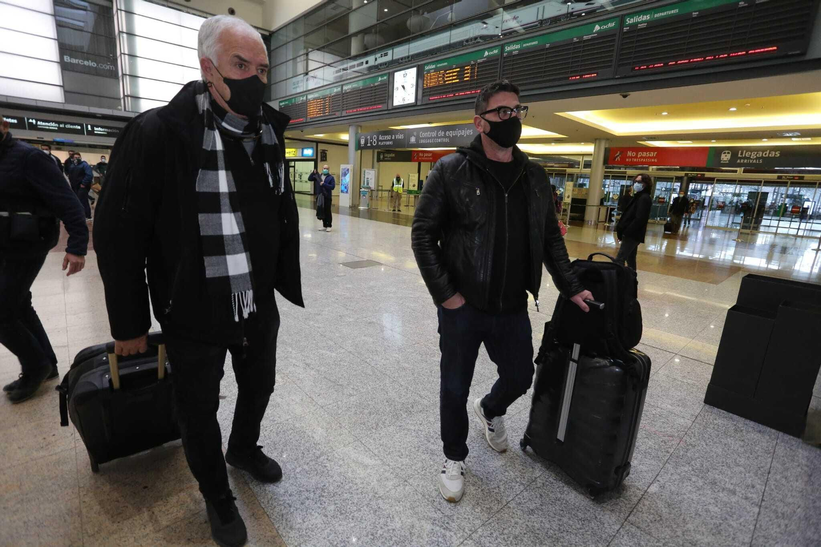 Las fotos de la llegada de Fotis Katsikaris a Málaga