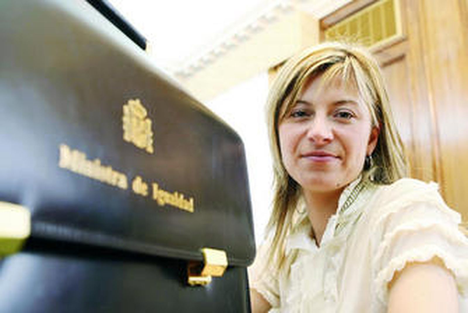 Bibiana Aído, ministra de Igualdad.