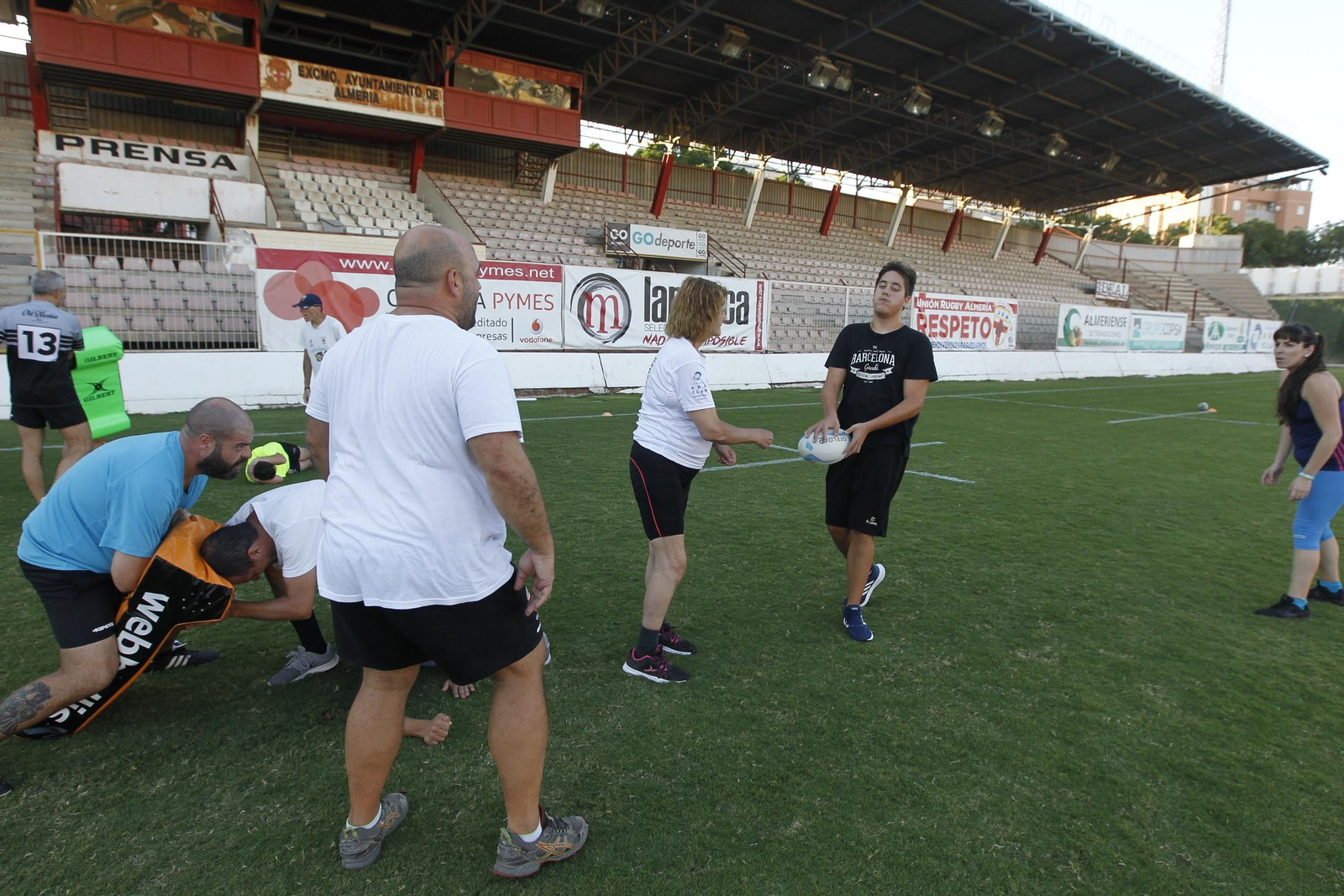 Fotogalería rugby inclusivo URA CLAN. Almería
