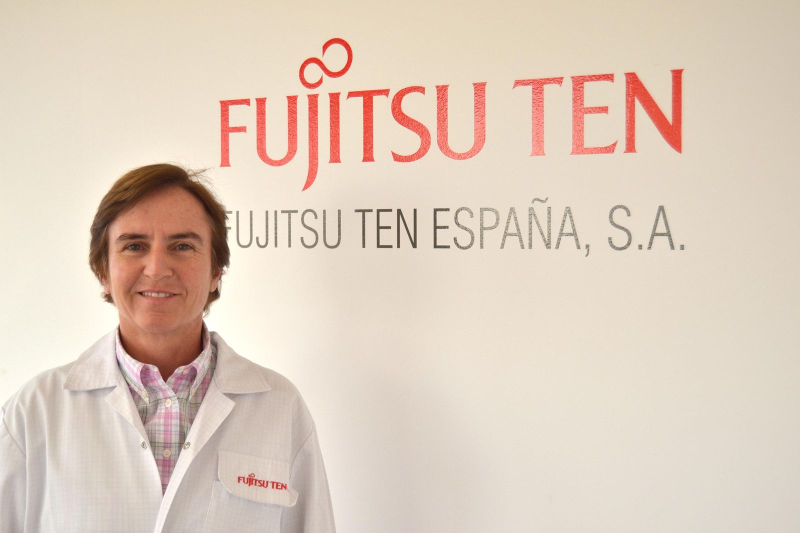 Blanca Hermana posa en la sede de la empresa en Málaga