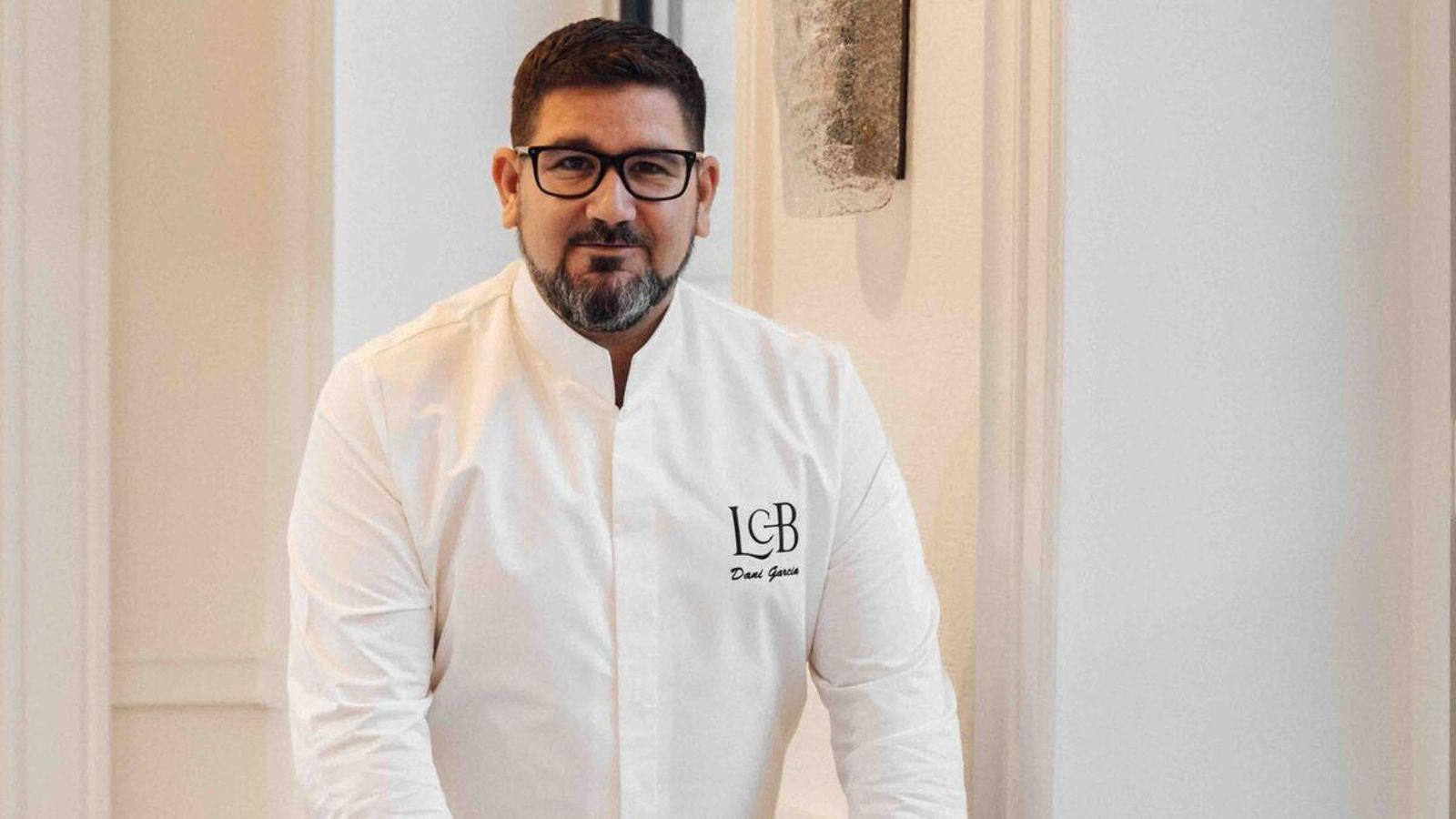 El chef Dani García en La Chambre Bleue. El chef Dani García en La Chambre Bleue.