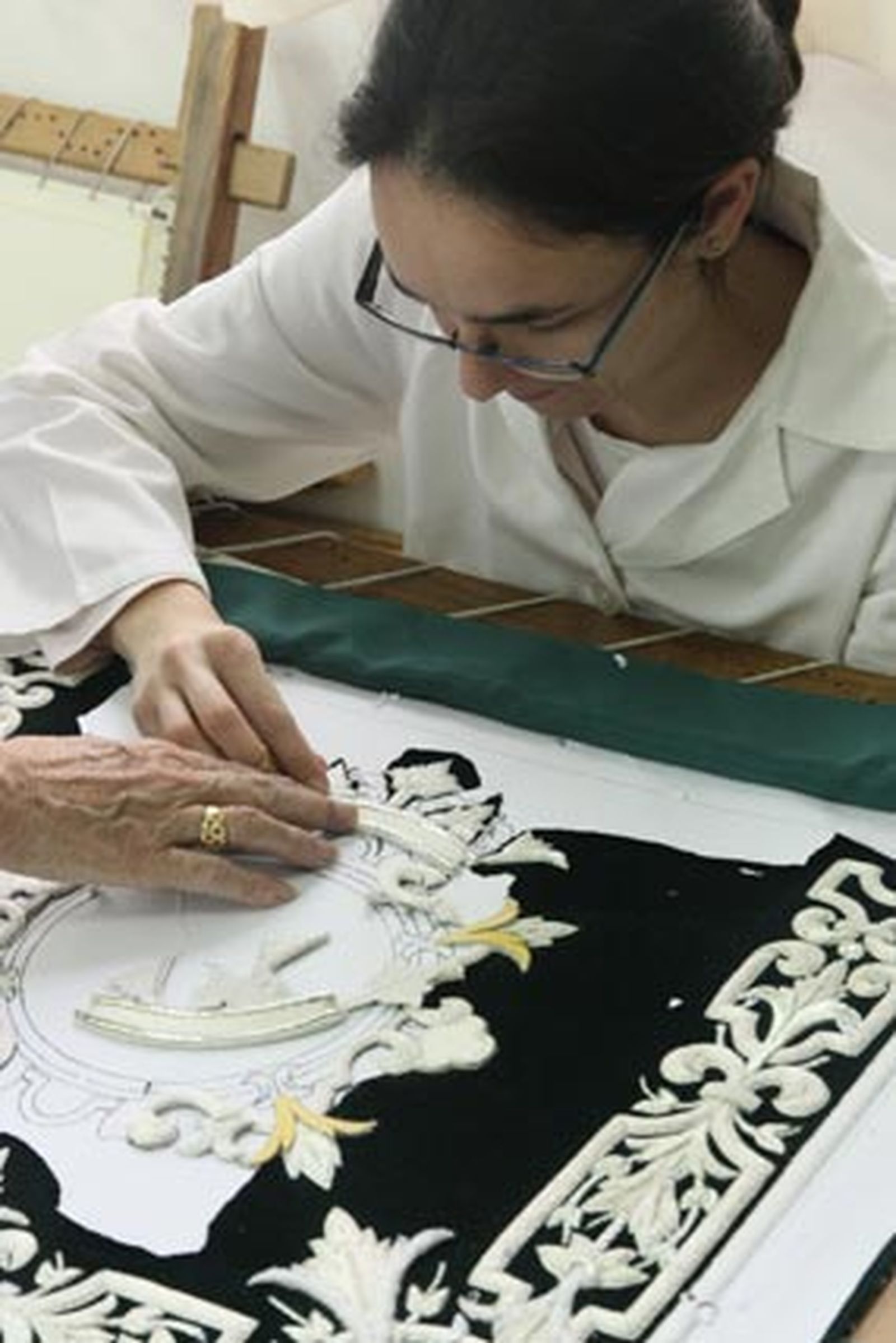 El proceso del bordado.

Foto: A.s.Carrasco