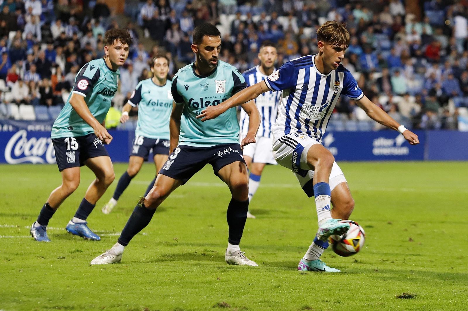 Imágenes del Recreativo Huelva-At Sanluqueño