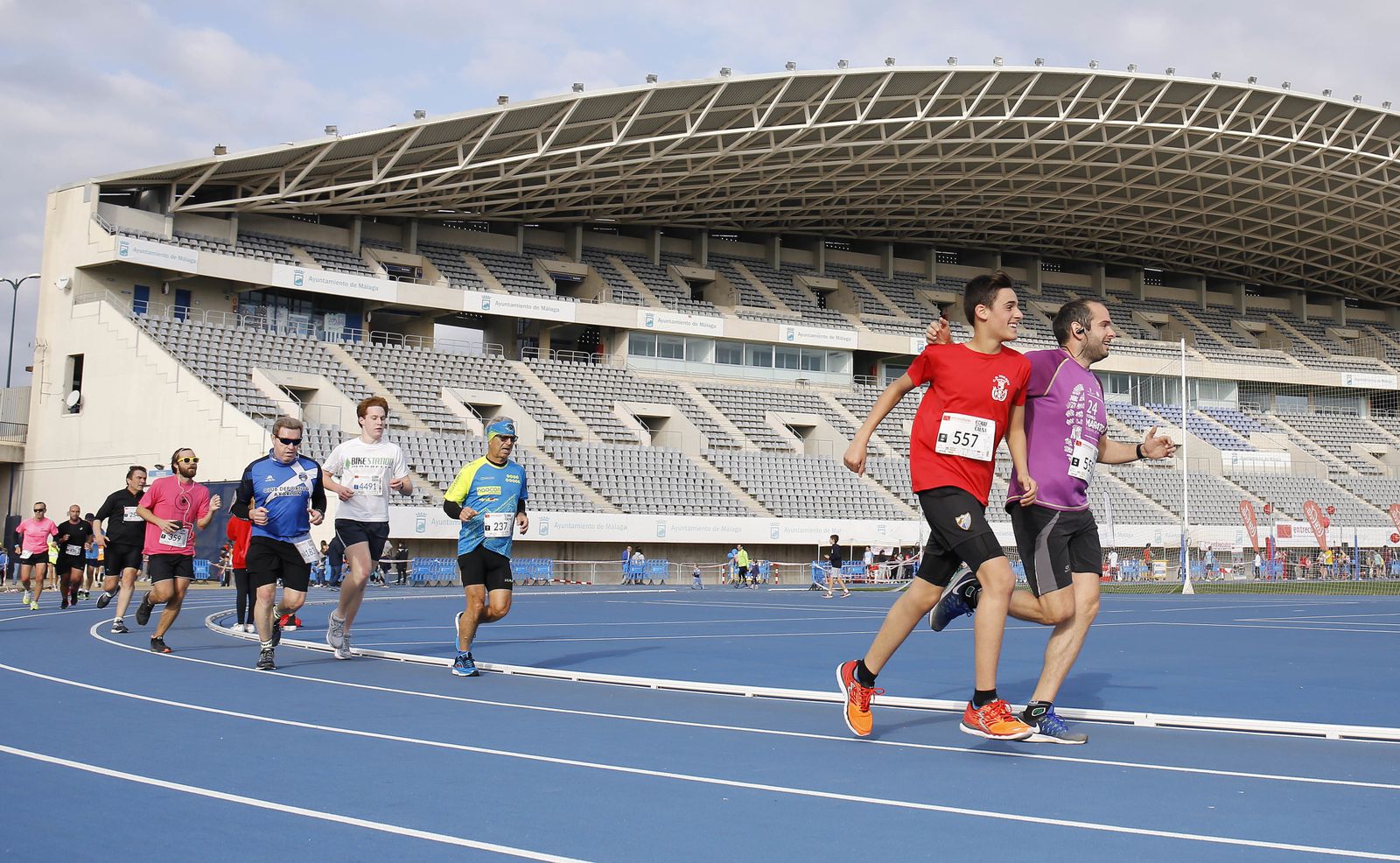 Las imágenes de la carrera Entreculturas en Málaga