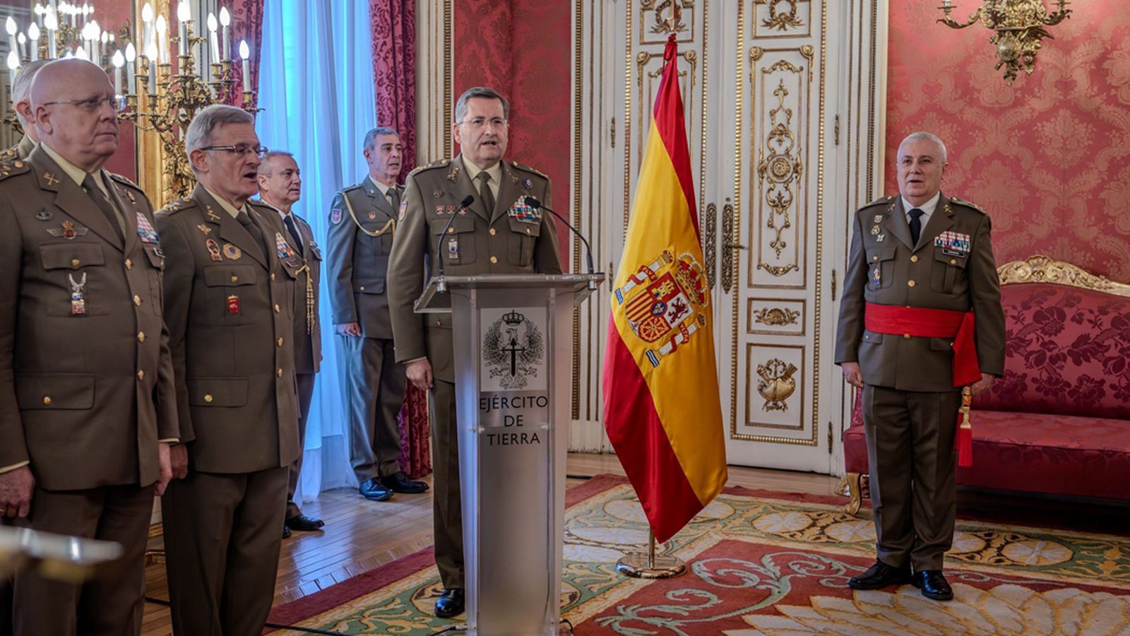 El almeriense Antonio Jesús Cabrerizo jura como segundo jefe del Estado Mayor del Ejército.