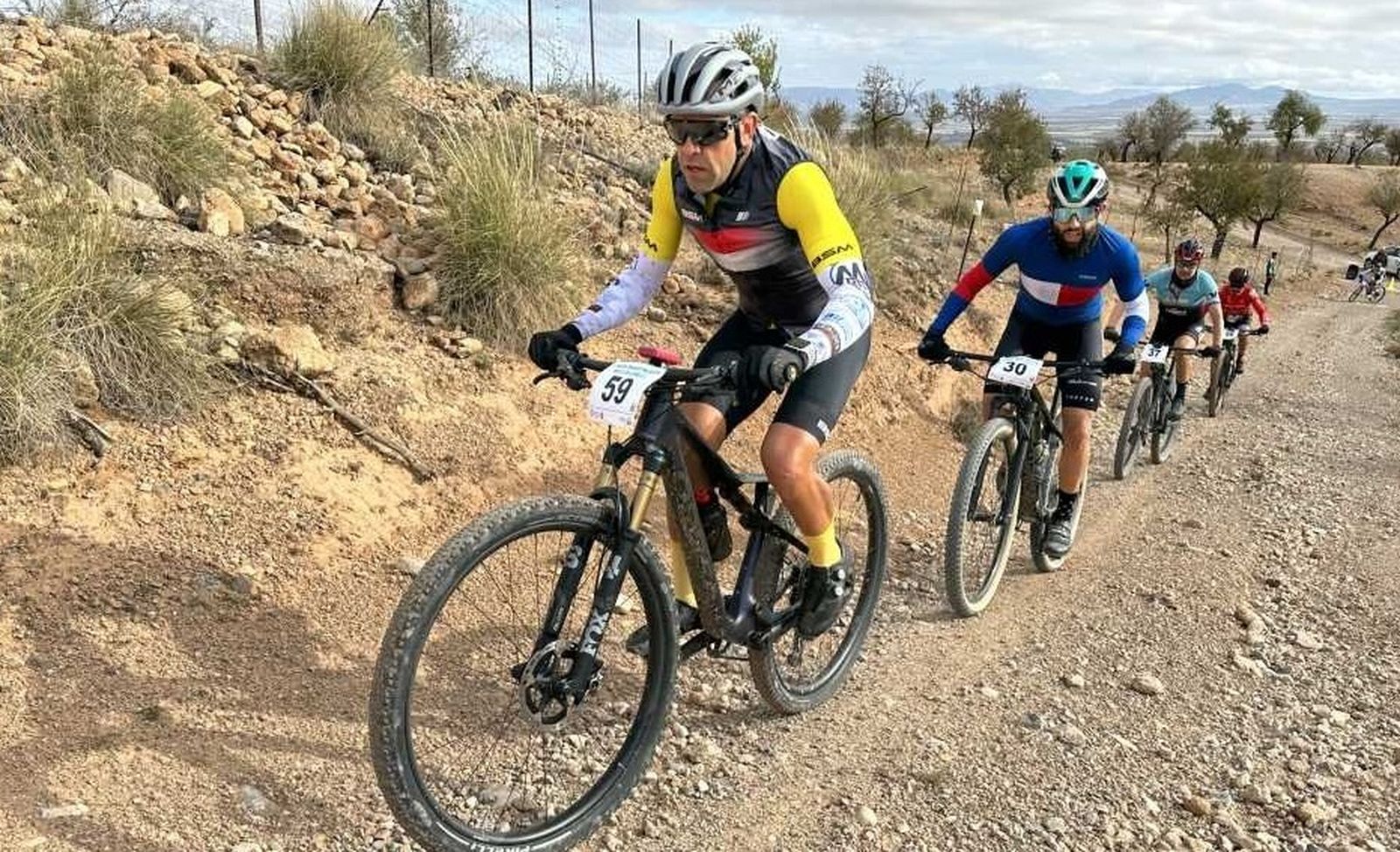 Participantes en el Circuito Diputación de Granada de Media Maratón.