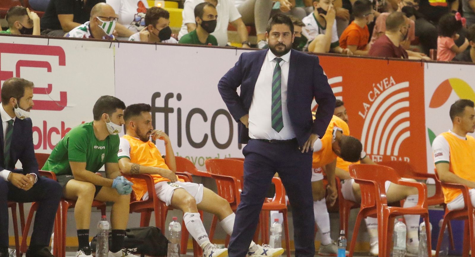 Josan González, en un momento del partido ante ElPozo Murcia.