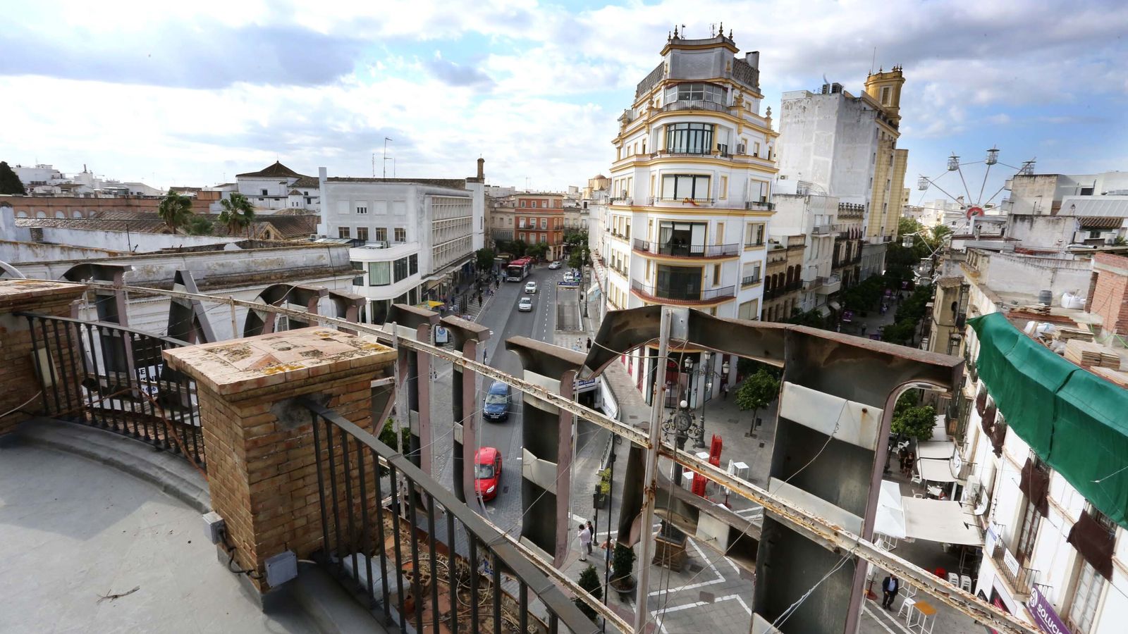 Vista desde lo que será el 'chill out' de la azotea del edificio.