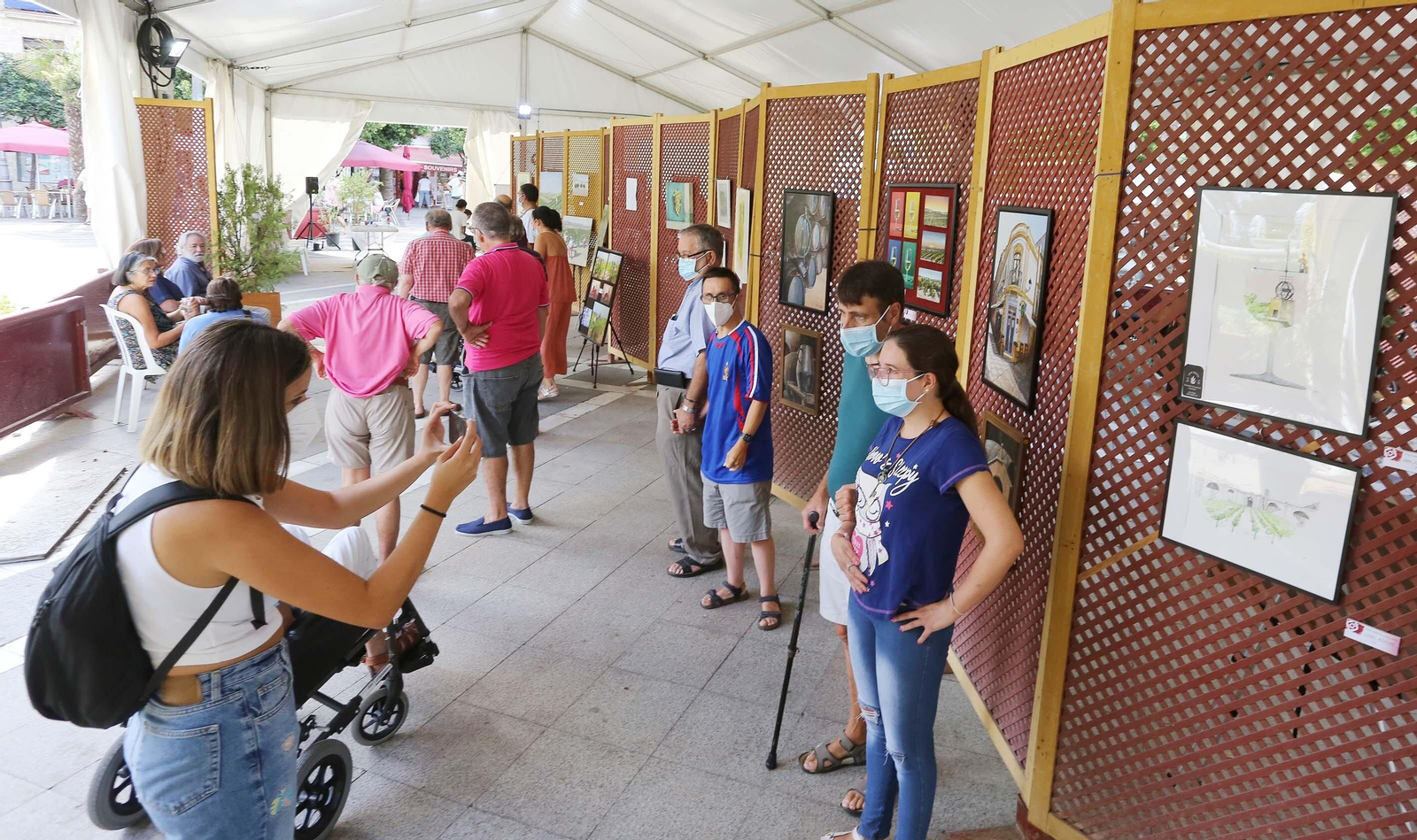 Fiestas de la Vendimia en la Plaza del Arenal
